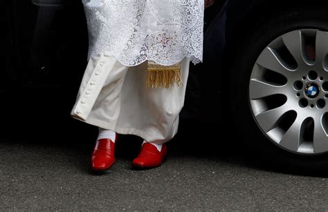 prada shoes pope|pope red slippers.